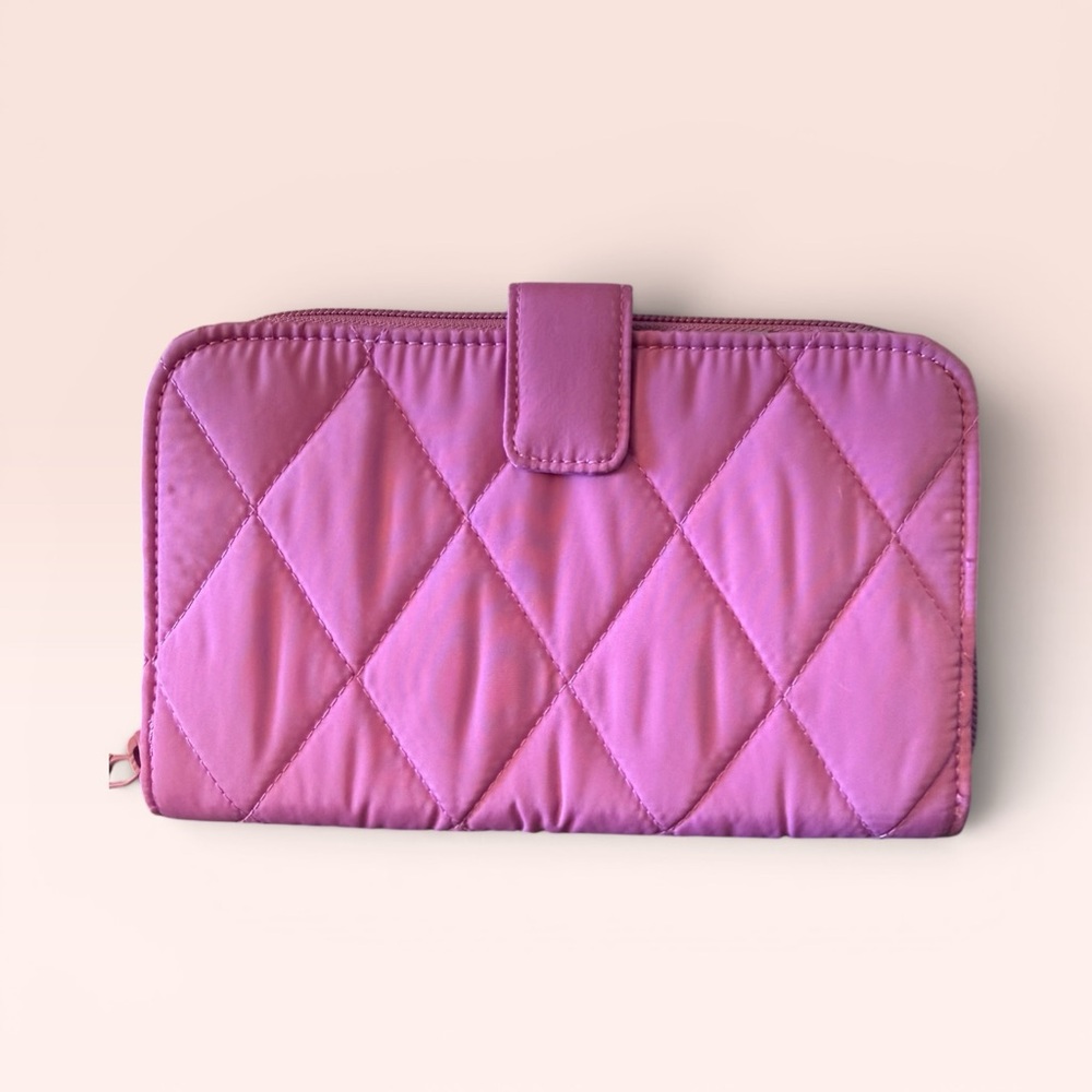 Vera Bradley Essential Tablet Wallet  Iris Orchid NWT